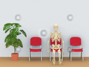 Long waits are inevitable at the bone clinic